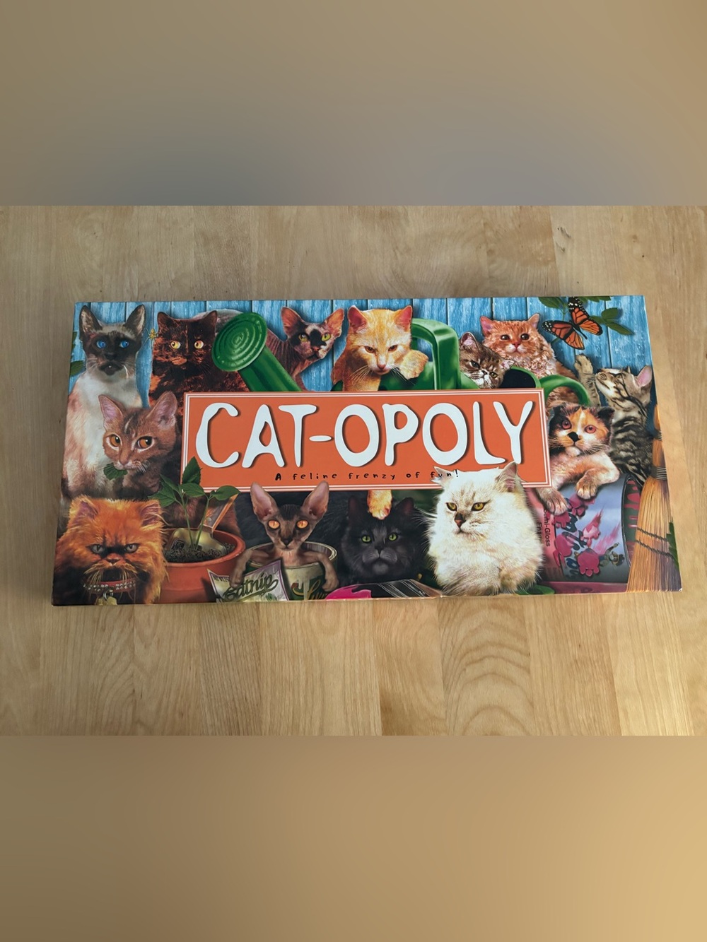 Cat-Opoly Board Game A Feline Frenzy Of Fun New In Open Box